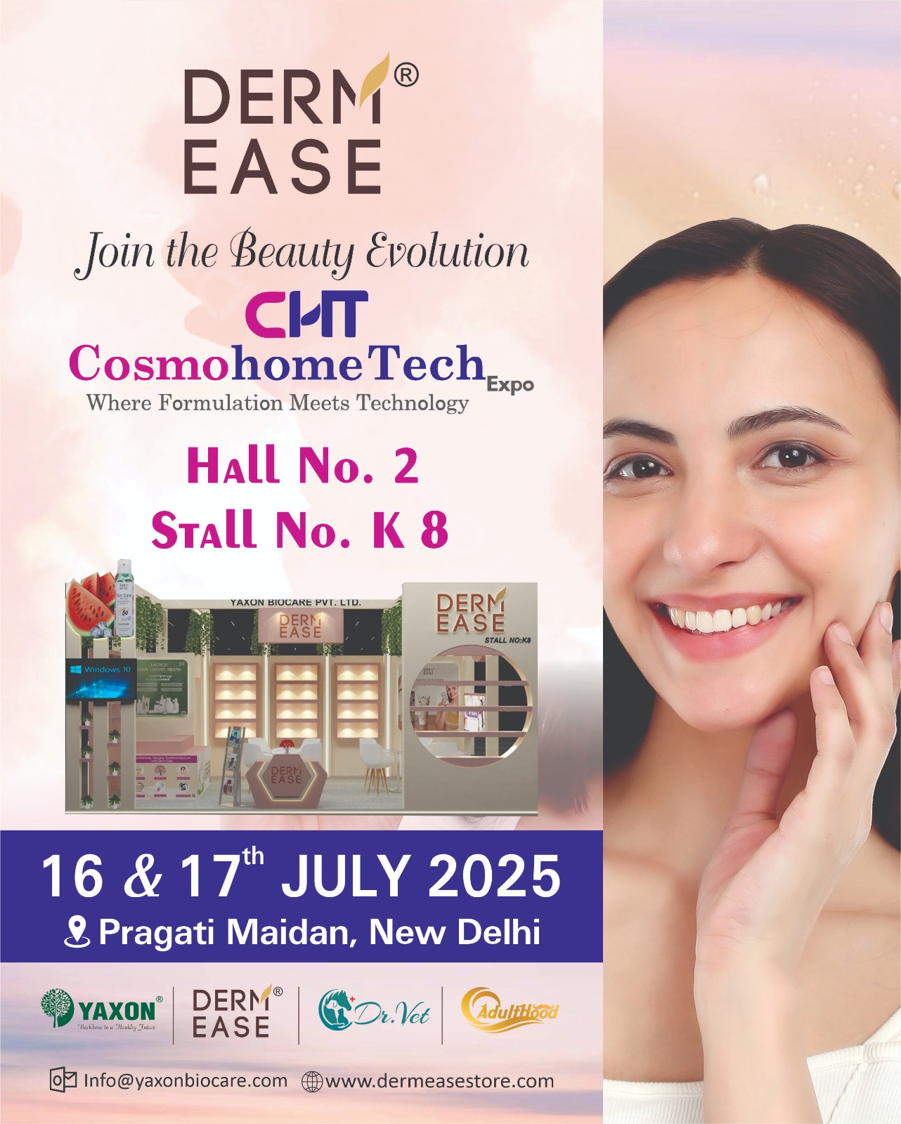COSMOTECH EXHIBITION 2025 @PRAGATI MAIDAN, DELHI